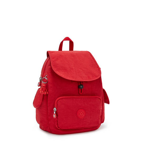 Kipling City Pack Small Backpacks Red Rouge | CA 1509VR